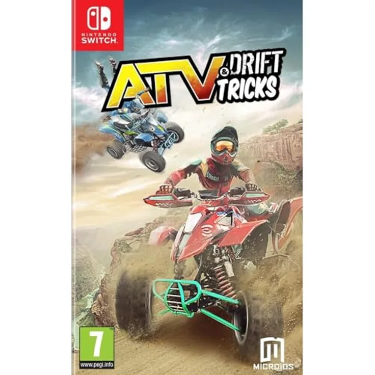 Maximum Games ATV Drift & Tricks (Code in Box) Nintendo Switch Spiel - Quad-Rennen, Stunts & Drifts