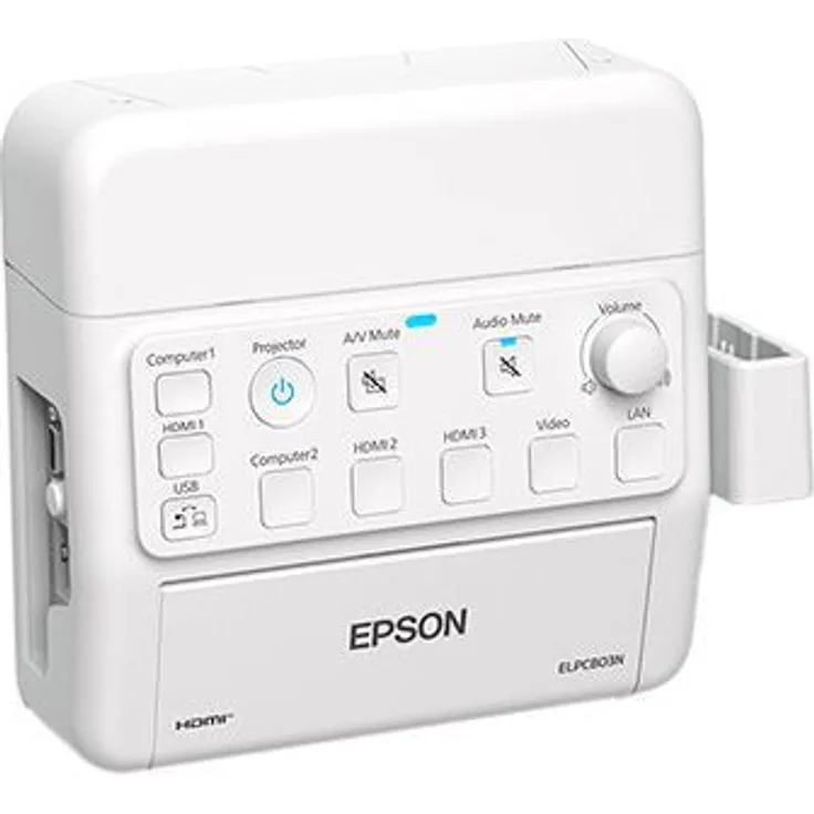 Epson Steuereinheit ELPCB03N für Kurzdistanz- und Ultrakurzdistanz-Projektoren, Wandmontage mit 3 HDMI-Quellen und LED-Anzeige