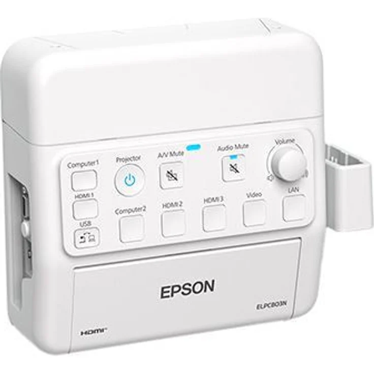 Epson Steuereinheit ELPCB03N für Kurzdistanz- und Ultrakurzdistanz-Projektoren, Wandmontage mit 3 HDMI-Quellen und LED-Anzeige