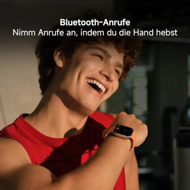 Xiaomi Redmi Watch 6 Active, Smartwatch mit 4,7 cm AMOLED-Display, Gesundheitssensoren und Bluetooth 5.3, orange – Bild 3