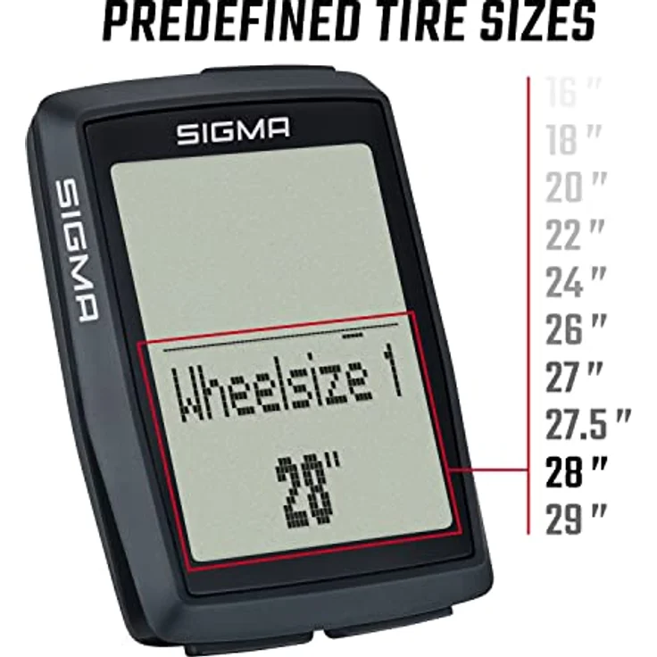 Sigma Fahrradcomputer BC 14.0 WR, schwarz, Sigma, 14210 – Bild 5