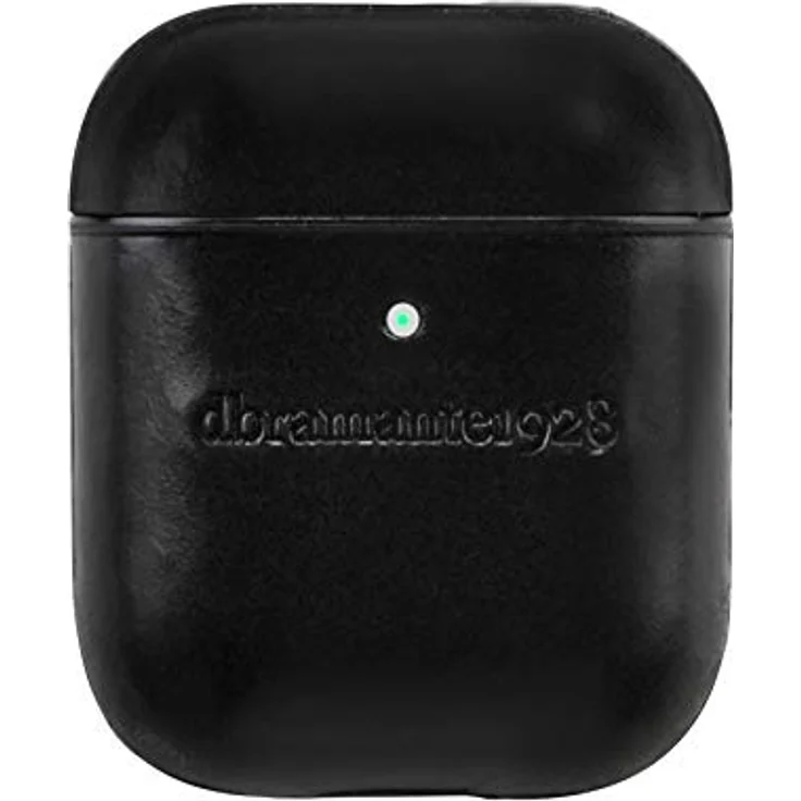 dbramante1928 Copenhagen - AirPods full grain leather case - Black (Kopfhörer Tasche), Kopfhörertasche + Schutzhülle, Schwarz – Bild 3