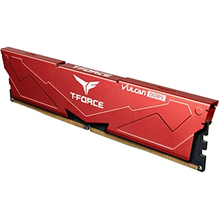 Team Group T-FORCE VULCAN DDR5 32GB KIT (2x16GB) RAM, 6000 MHz, rot – Bild 5