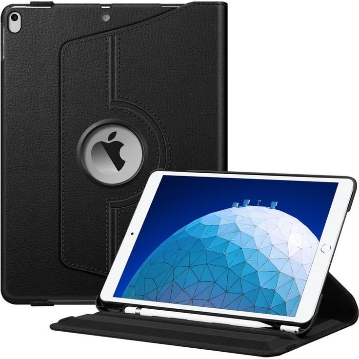 Fintie Tablet-Hülle für iPad Air 10.5" 2019 / iPad Pro 10.5" 2017, 360 Grad verstellbare Schutzhülle mit Pencil Halter, bunt – Bild 1
