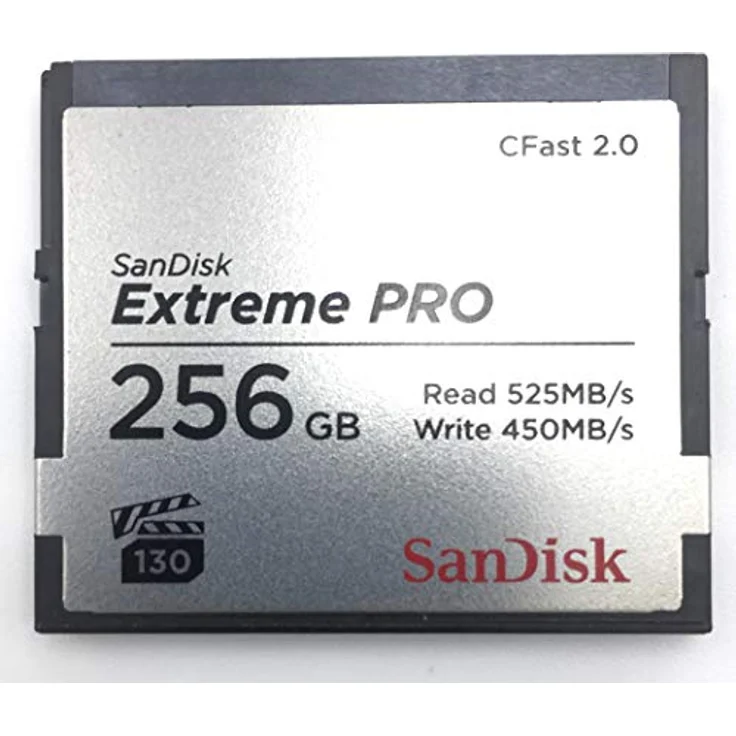 SanDisk Extreme PRO 256GB CFast 2.0 Speicherkarte mit bis zu 525 MB-Sek. – Bild 2