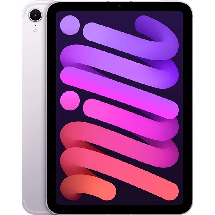 Apple iPad mini 7 (2024), Tablet, WiFi + 5G, 256 GB, 8,3 Zoll, 2.266 x 1.488 Pixel, iPadOS 18, 12 MP, Apple A17 Pro, Violett – Bild 1