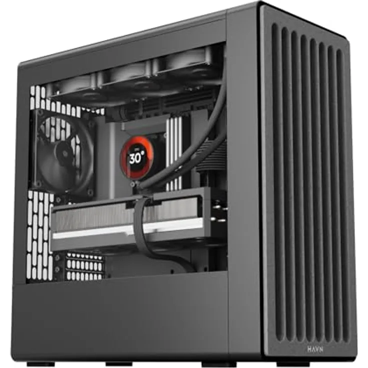 Havn BF 360 Flow - Black - Gehäuse - Miditower - Schwarz