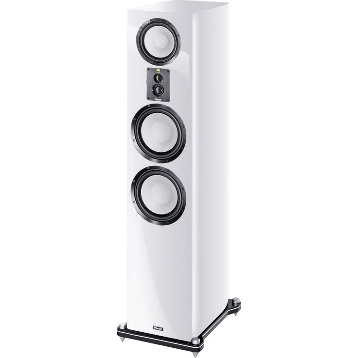 Magnat Signature 809, 4-Wege Bassreflex Standlautsprecher mit 250W Belastbarkeit, seidenmatt weiß