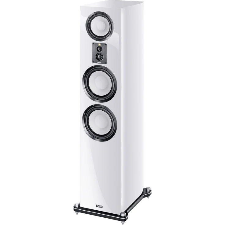 Magnat Signature 809, 4-Wege Bassreflex Standlautsprecher mit 250W Belastbarkeit, seidenmatt weiß