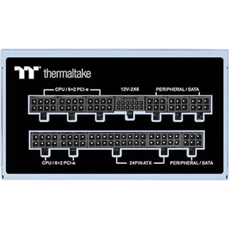 Thermaltake Toughpower GF A3 1050W Netzteil, PC Netzteil, Hydrangea Blue, effiziente Leistung – Bild 2