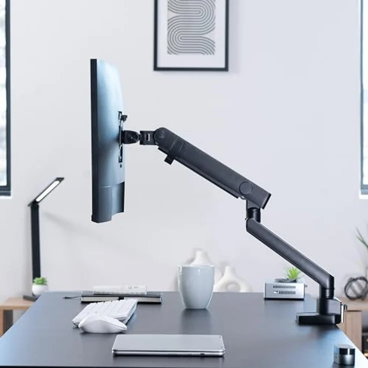 VIVO STAND-V101B Series Computer-Monitorständer, Aluminium, 1 Stück Single Original schwarz – Bild 7