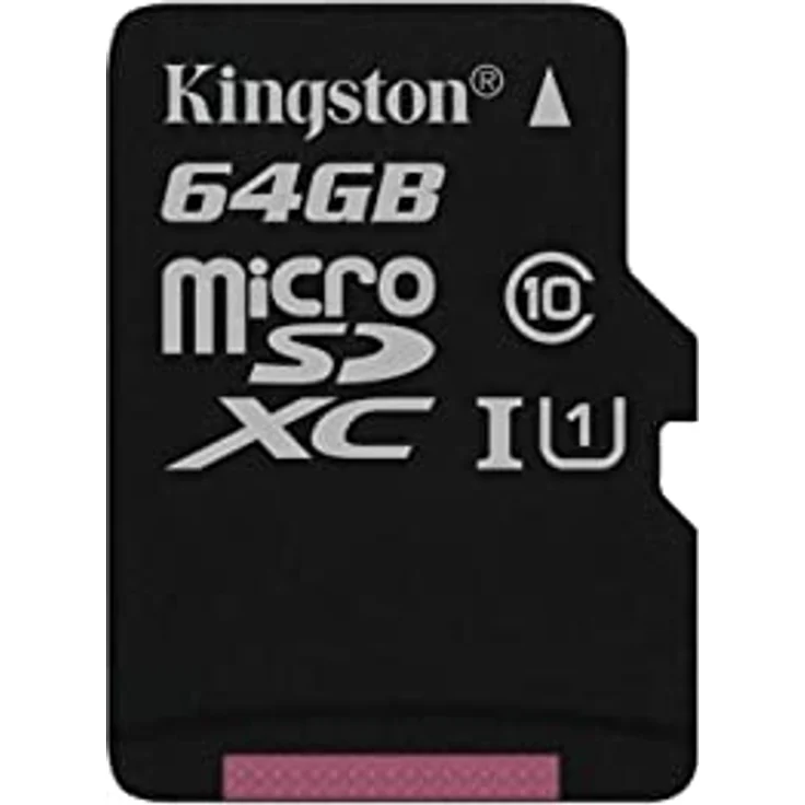 Kingston SDCS-64GB MicroSD Canvas Select Geschwindigkeiten der Klasse 10 UHS-I bis zu 80 MB-s Lesezugriff (mit SD-Adapter)- Erwecken Sie HD-Videos zum Leben – Bild 2