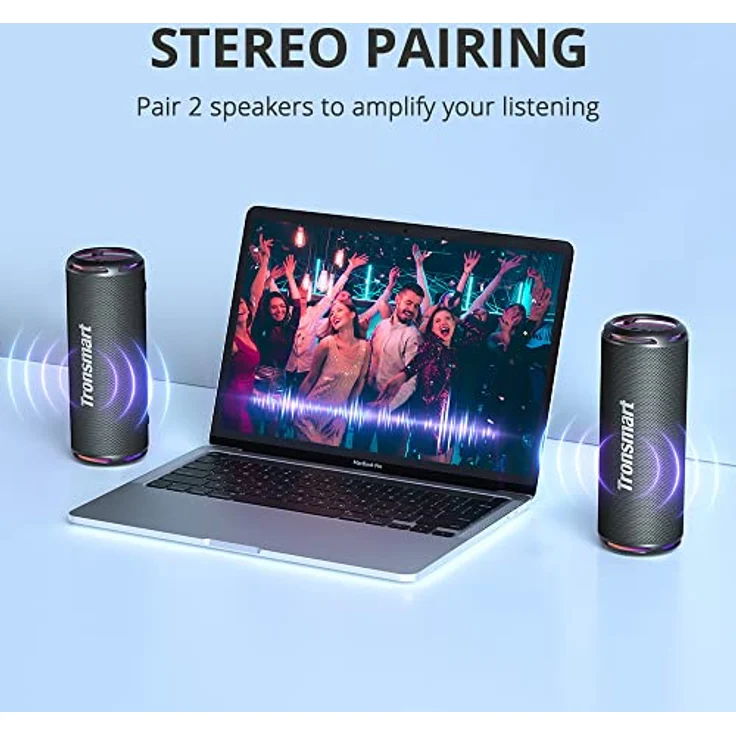 Tronsmart T7 Lite 24W Drahtloser Lautsprecher - Rosa, IPX7 Wasserdicht, 24-Stunden Akkulaufzeit, Bluetooth 5.3 – Bild 11