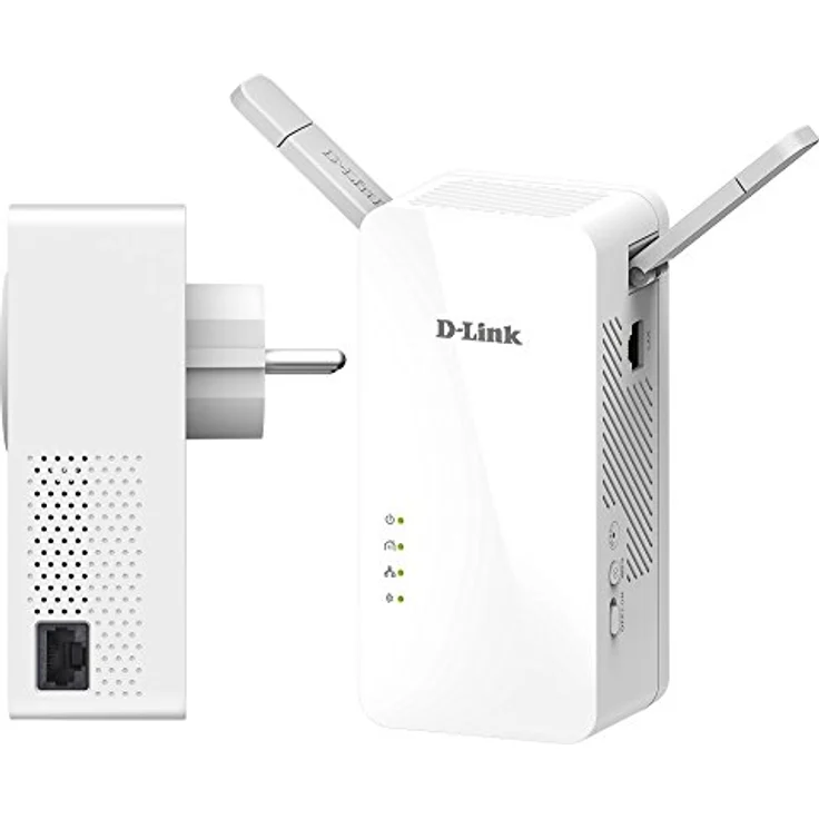 D-Link DHP-W611AV PowerLine AV1000 Wi-Fi AC Starter Kit (Wireless AC, RJ-45, bis zu 1200 Mbit-s WLAN-Geschwindigkeit, mit 10-100-1000 Mbit-s Gigabit LAN Port) – Bild 7