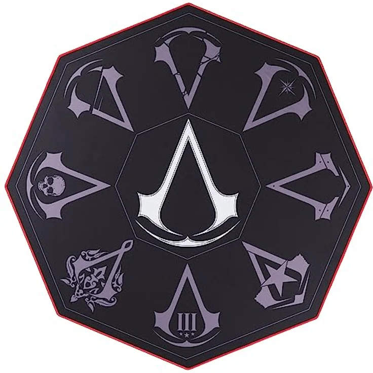 Assassin's creed - Rutschfeste Gamer-Bodenmatte für Gaming-Sitz/Sessel – Bild 2
