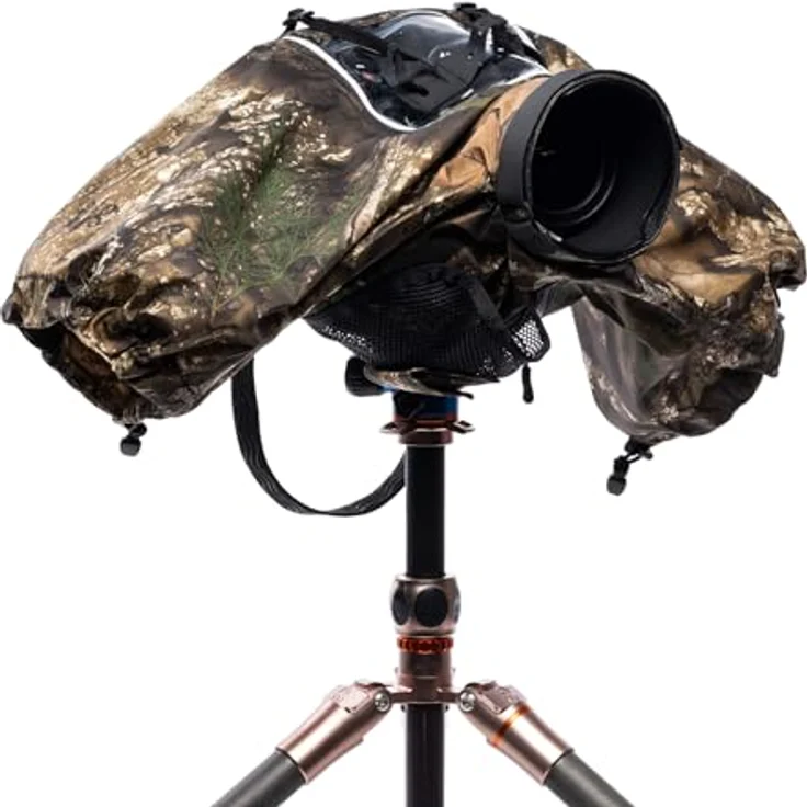 Think Tank Hydrophobia D 24-70 V3, Regenschutz für Kameras mit Realtree APX Camo-Muster, 3-lagiges material, nahtversiegelt – Bild 2