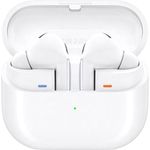 Samsung Galaxy Buds 3 Pro Kabellose Bluetooth-Kopfhörer, Active Noise Cancelling (ANC), Adaptive Geräuschunterdrückung, 360 Audio, In-Ear-Kopfhörer mit Hi-Fi-Sound, White, Inkl. Anymode Clear Cover