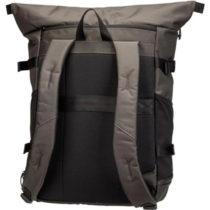 Strellson Rucksack New Ham Sebastian LVZ, geräumiges Hauptfach für A4-Ordner, ergonomische Tragegurte, strapazierfähiges Nylon, One Size – Bild 2