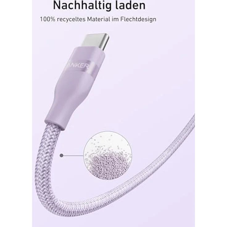Anker Nano 240W USB C Kabel, geflochten und flexibel, 1,8m – Bild 5
