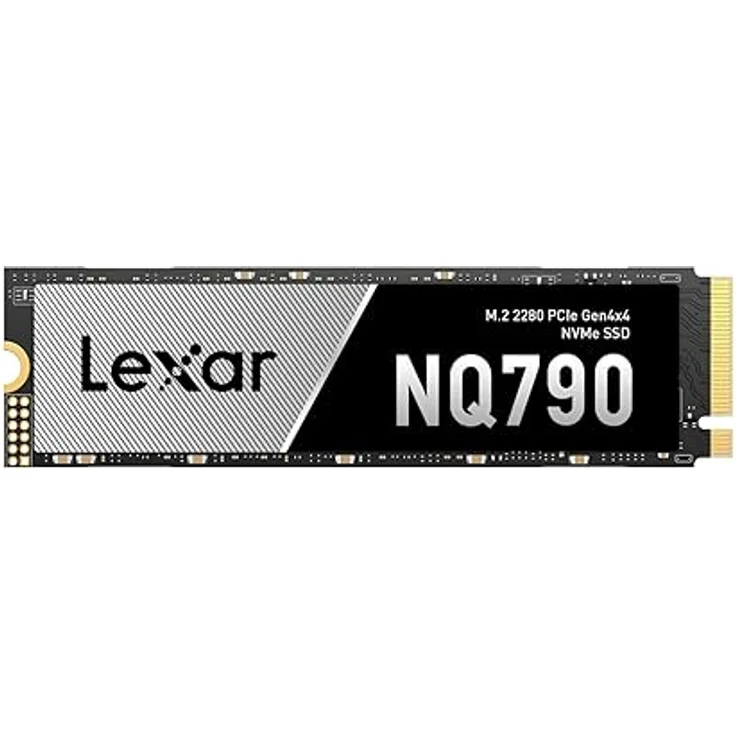 Lexar NQ790 SSD 1 TB NVMe M.2 PCIe 4.0 Gen4x4, bis zu 7000 MB/s Lesen, 6000 MB/s Schreiben, PS5 PC Gaming, intern, für intensive Arbeit und Spiele