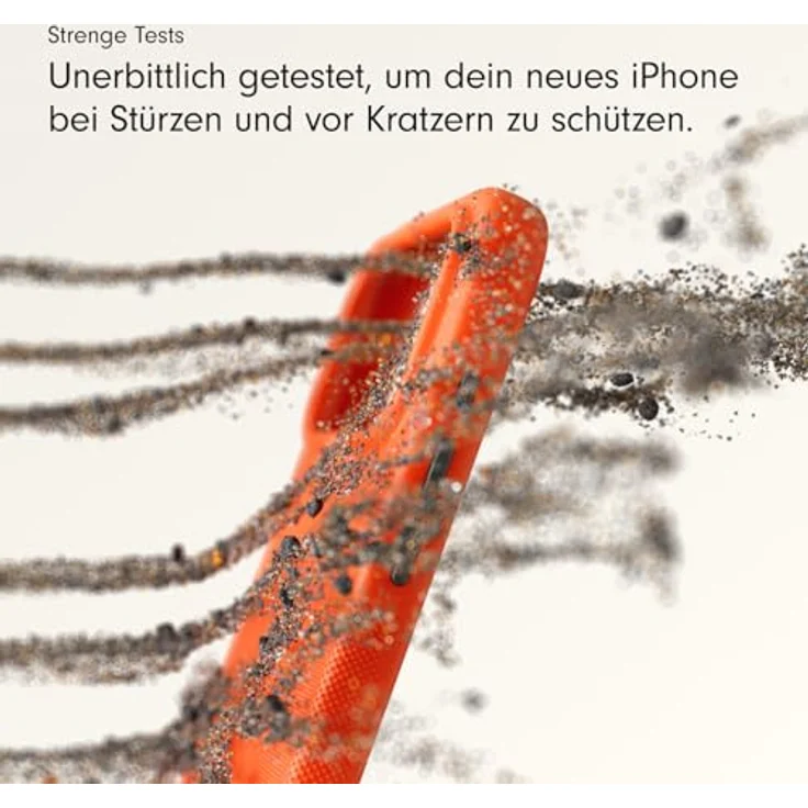 Beats Rugged Case iPhone 17, Nevada Orange, MagSafe-kompatibel mit stoßabsorbierendem Schutz und Kamerasteuerung – Bild 4