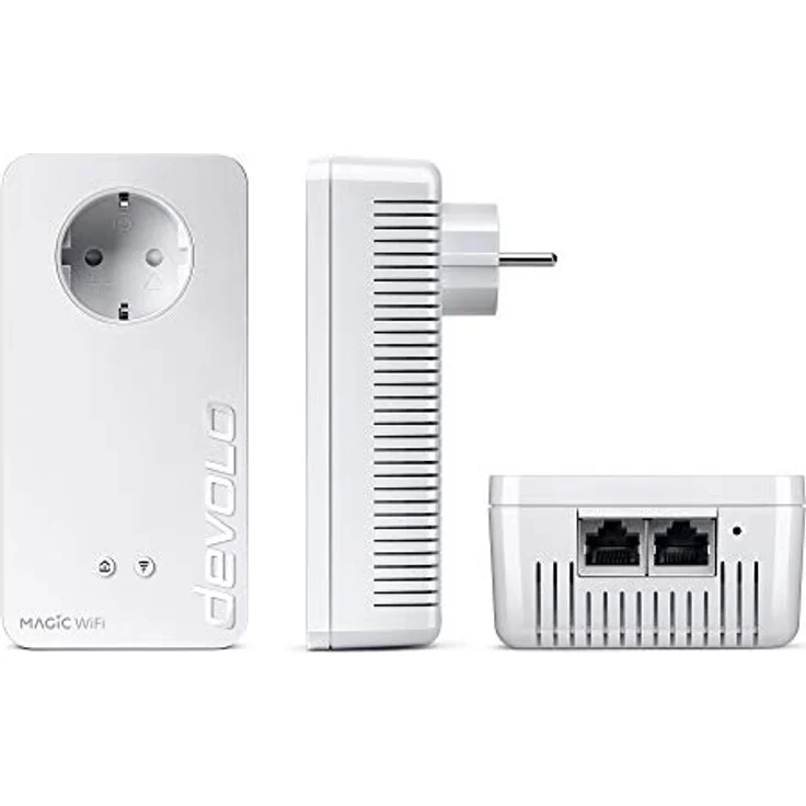 devolo Magic 1 - 1200 Wifi AC Gaming Kit dLAN 2.0: Ideal für Gaming, 3 Powerline-Adapter für zuverlässiges WLAN ac einfach via Stromleitung durch Wände und Decke – Bild 3