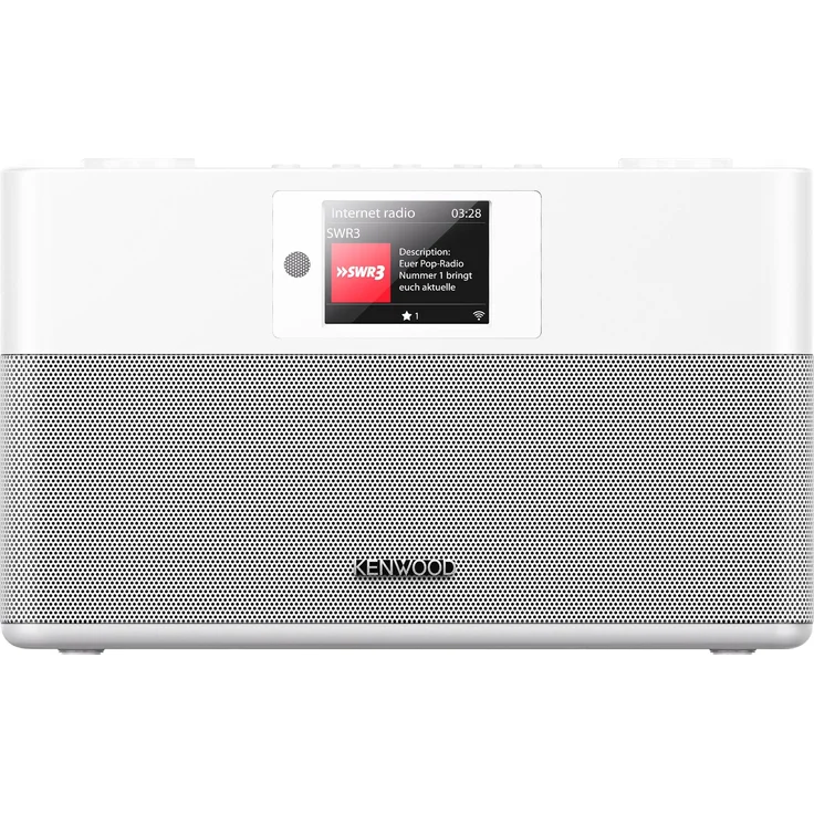 Kenwood CR-ST120S DAB+ Internetradio mit WiFi, Bluetooth, USB-C und 2,4-Zoll IPS-Farbdisplay