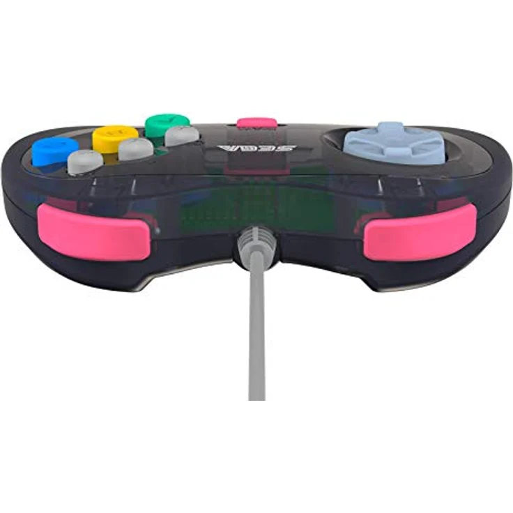 Retro-Bit Official SEGA Saturn Control Pad USB - Slate Grey – Bild 9