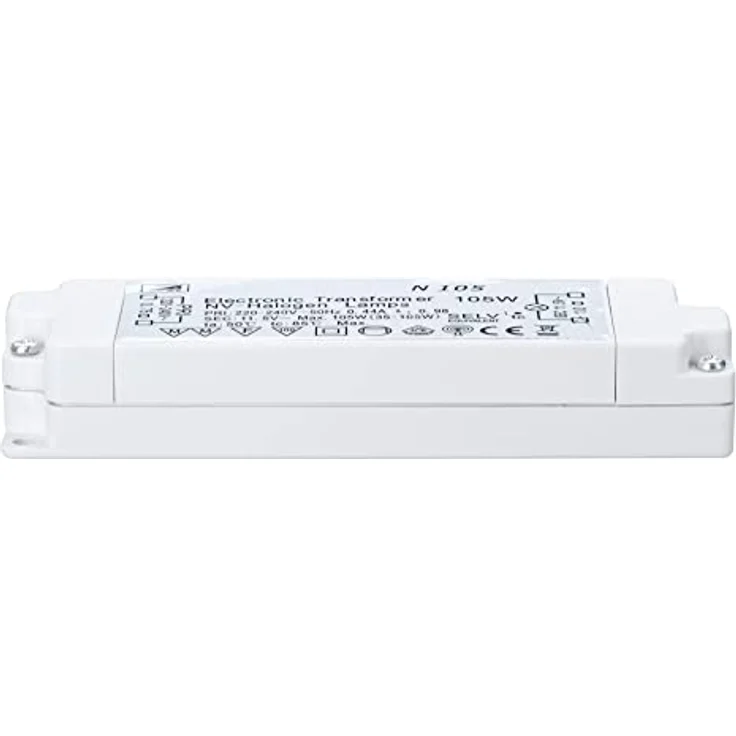 Paulmann 3651 Halogen Trafo 230/12V 105VA max. 35-105 Watt dimmbar Weiß Kunststoff – Bild 1