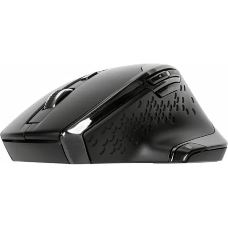 Targus Anti Microbial Ergonomic BlueTrace Mouse (Kabellos), Maus, Schwarz – Bild 4