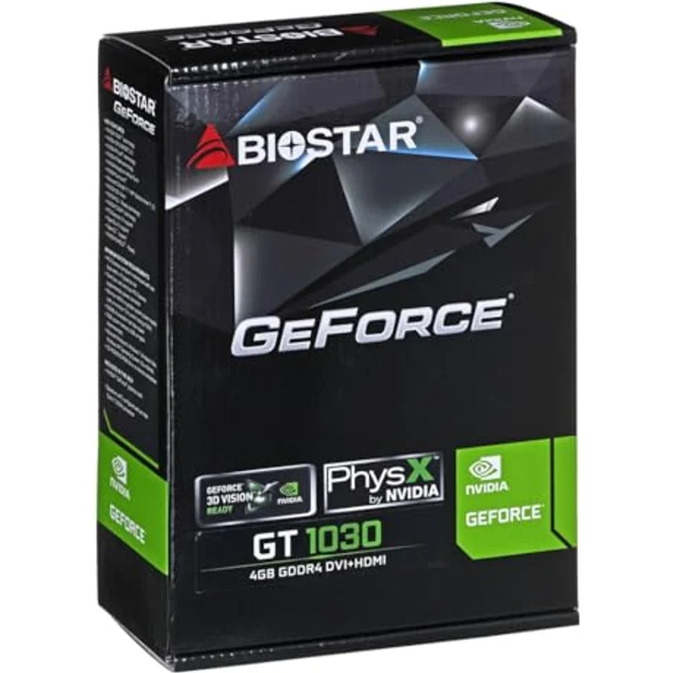 Biostar GeForce GT 1030 4GB DDR4 Grafikkarte, VN1034TB46-TB1RA-BS2 – Bild 6
