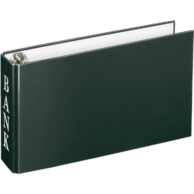 VELOFLEX Aktenordner VELOCOLOR® Bankringbuch 2-Ringe schwarz 4,5 cm DIN A6 quer – Bild 2