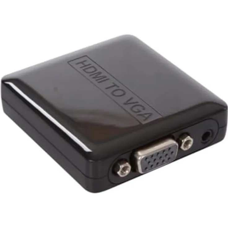 Hdmi To Vga Adapter + Audio