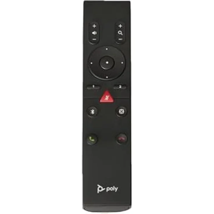 Poly Studio BT-Fernbedienung für Polycom Studio, Ergonomisch und Hochwertige Leistung