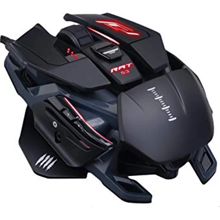 Mad Catz The Authentic R.A.T. Pro S3 Optical Gaming Mouse BLACK - Maus (Schwarz) – Bild 5