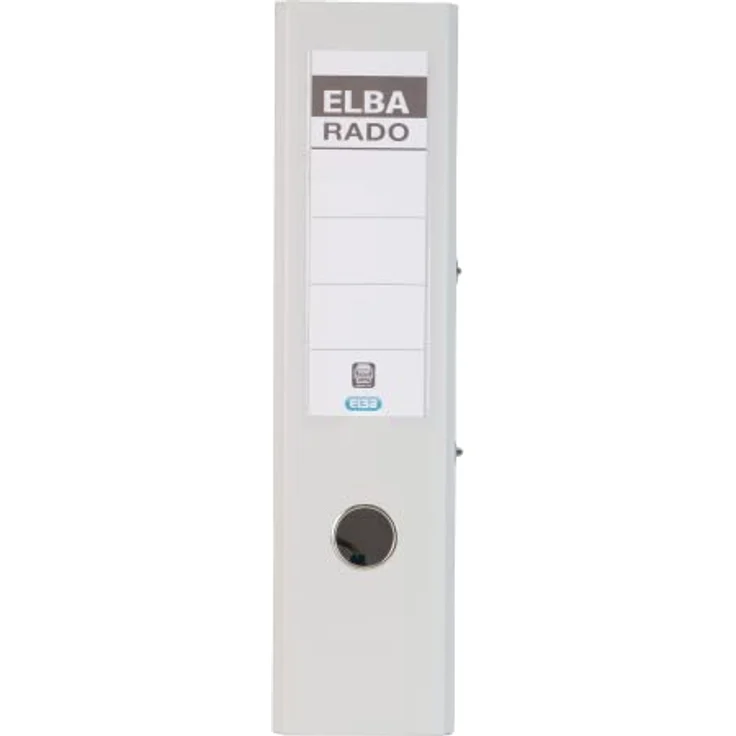 ELBA Aktenordner rado plast Rückenbreite: 80 mm Verwendung für Papierformat: DIN A4, mit rado-Ösen für platzsparendes und standfestes Aufstellen, blau – Bild 2