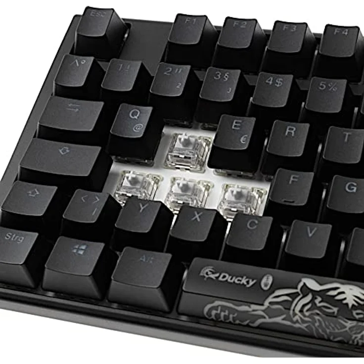 Ducky One 3 Classic Mechanische Tastatur - Mechanical Keyboard - Tastatur Gaming Mechanisch - Gaming Keyboard Mechanical - Mechanische Gaming Tastatur - TKL-Format 80% - MX-Clear – Bild 4