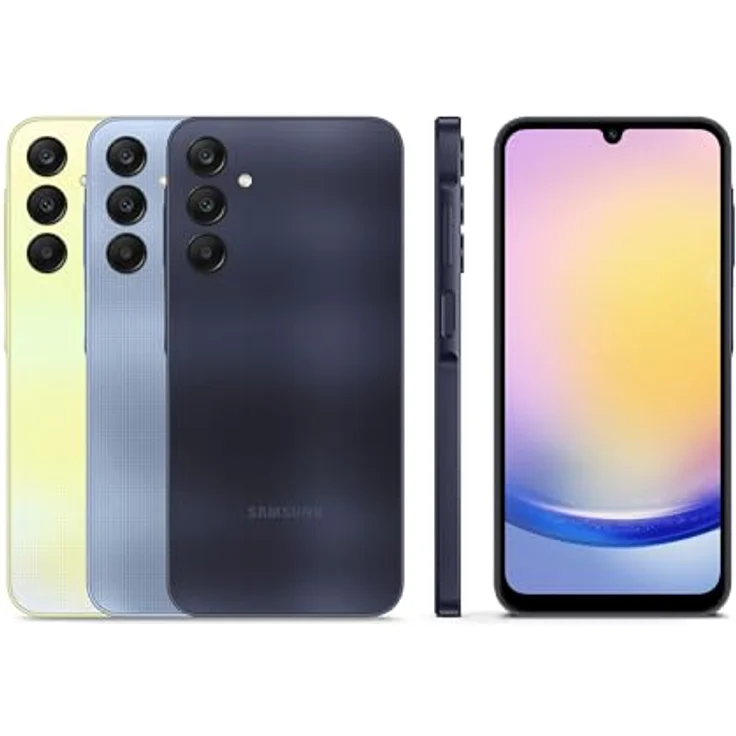 Samsung Galaxy A25 5G Smartphone, Simlockfrei ohne Vertrag, 128 GB, Blue Black – Bild 2