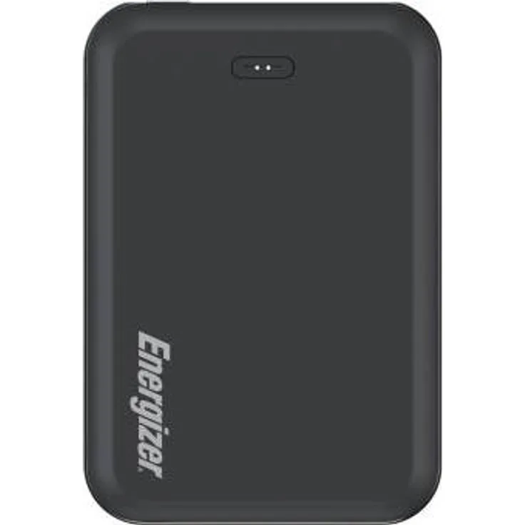 Energizer QM5000 Powerbank 5000 mAh, 15W, tragbare Ladegerät, Schwarz
