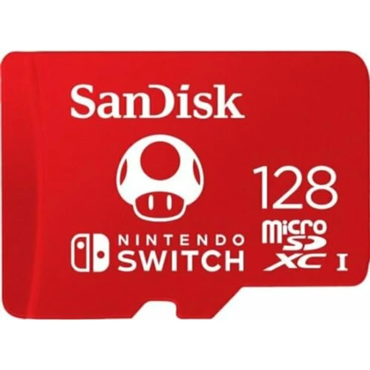 SanDisk microSDX Nint Switch 128GB BULK (microSDXC, 128 GB, UHS-I), Speicherkarte, Rot – Bild 9