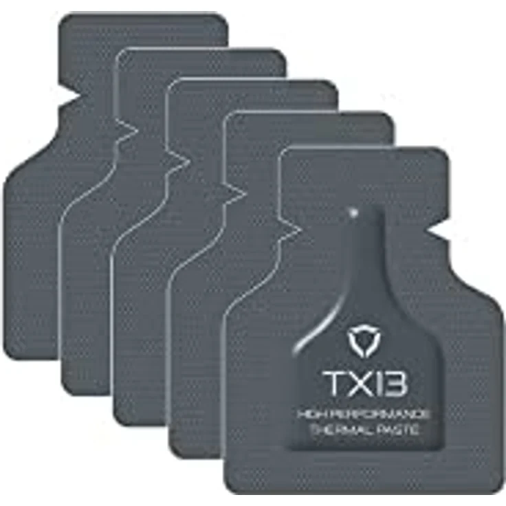Streacom TX13 Wärmeleitpaste - Extrem leistungsfähig, 1,25 g, umweltfreundliche Verpackung – Bild 2