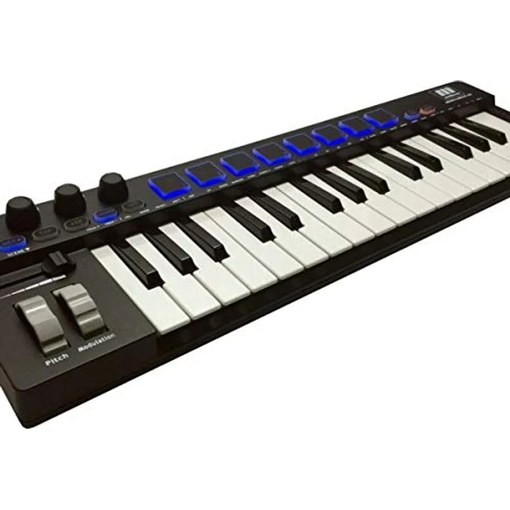 Miditech minicontrol-32, MIDI-Controller mit 32 Tasten und kompakter Bauweise – Bild 2