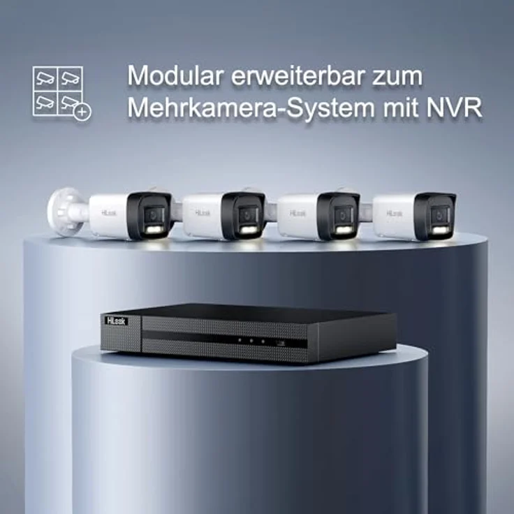 HILOOK IPC-B180HA-LUF (2.8mm), Kabelgebundene IP Überwachungskamera mit 8 MP Auflösung, Smart Hybrid Light und Bewegungserkennung 2.0 – Bild 12