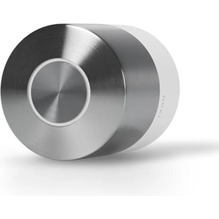 NUKI Smart Lock Pro (5. Generation), Smartlock mit WLAN, Auto Unlock, Edelstahlgehäuse, Silber