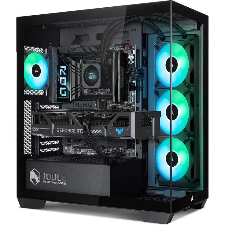 Joule Performance High End Gaming PC RTX5080, Intel i9, 64 GB DDR5-RAM, 2 TB SSD, GeForce RTX 5080