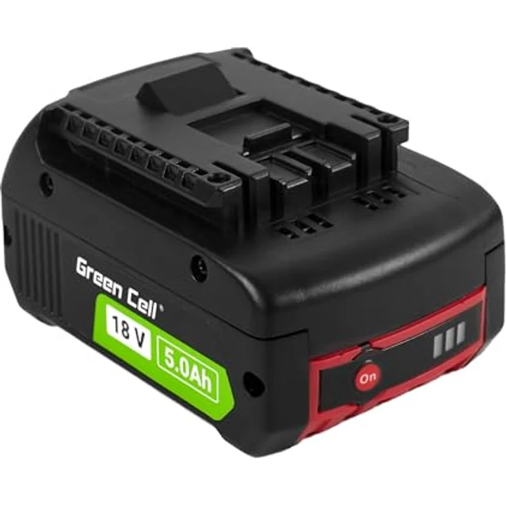 Green Cell Akku Bosch GBA1600A002U5, 18V 5Ah, leistungsstarker Lithium-Ionen Akku – Bild 4