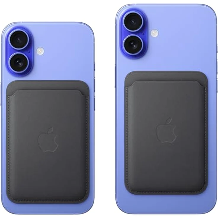 APPLE Feingewebe Wallet mit MagSafe, Backcover für iPhone Modelle 12 - 16, aus 100% recyceltem Material, Farbe Brombeere – Bild 3