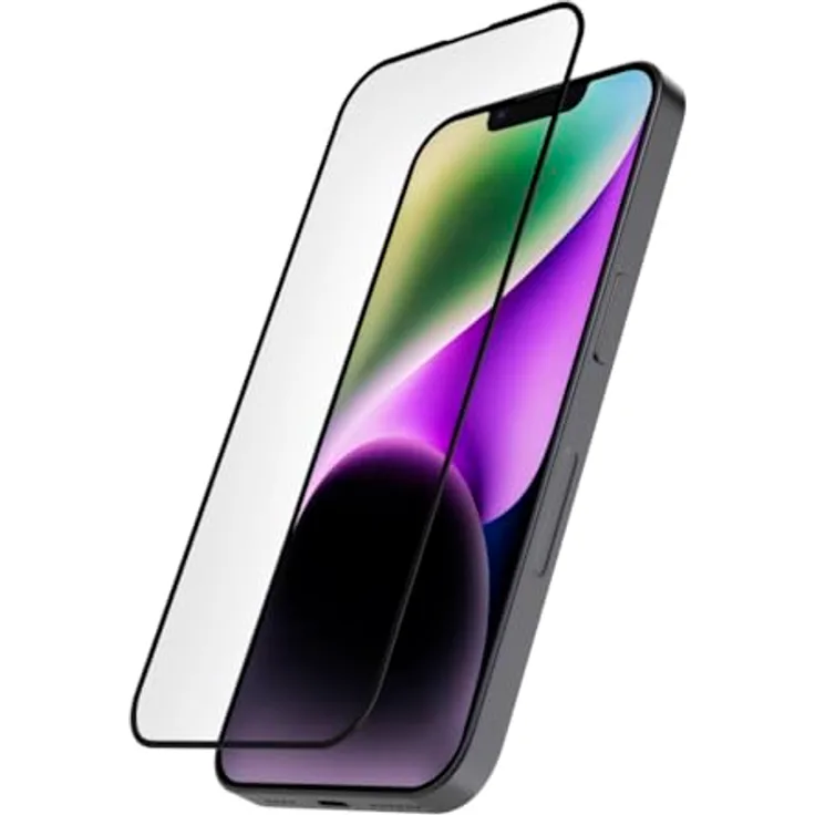 Hama Handy Schutzglas D3O für iPhone 13/13 Pro/14 (Displayschutz bruchsicher, Anti-Fingerprint, Vollschutz 10H, kratzfest, Ultraklar)