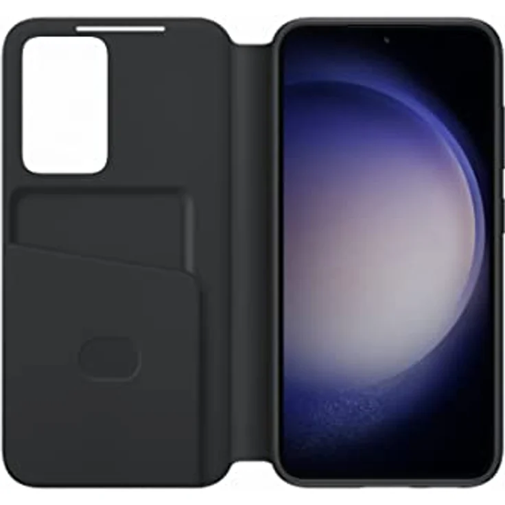 Samsung Smart View Wallet Smartphone Case EF-ZS911 für Galaxy S23, Handy-Hülle, Kartenfach, Sichtfenster, Black – Bild 3