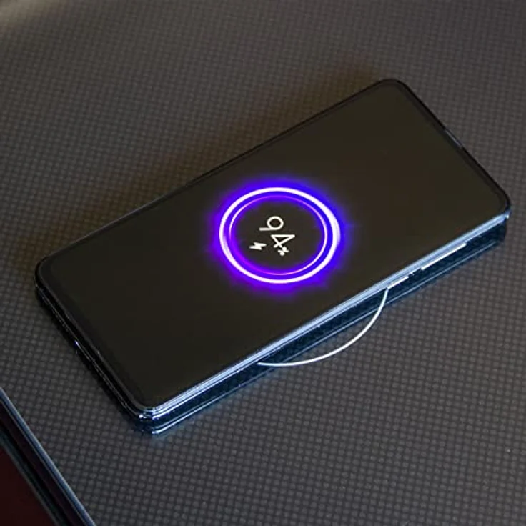 CASO Sound & Cool Black, Soundbar und Lounge-Tisch mit Lademöglichkeiten, Bluetooth, USB, klangvoller Sound, LED-Beleuchtung, Zwei Kühlfächer (insg. 135 l), individuell einstellbarer Temperatur - Preisvergleich – Bild 5